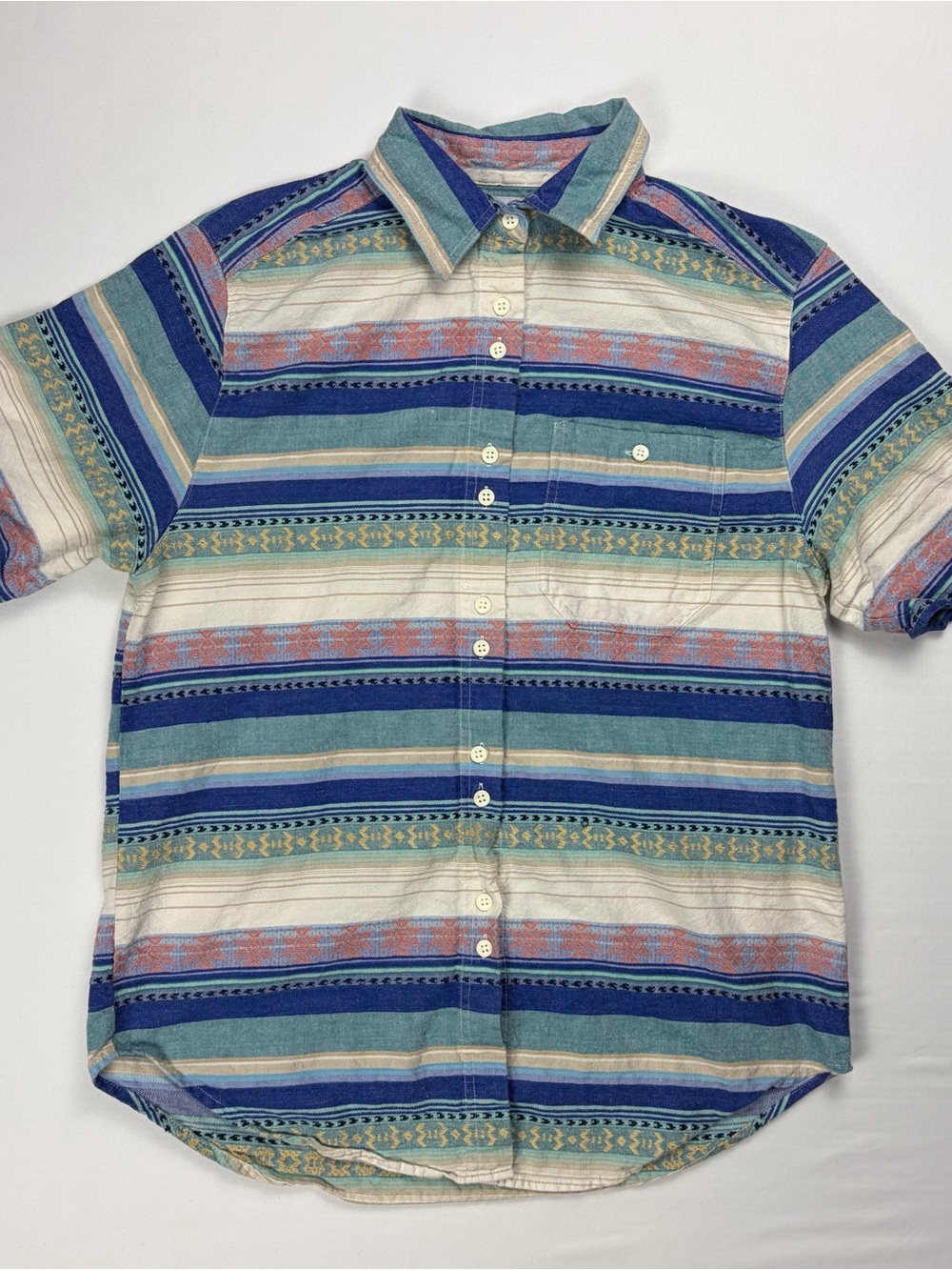 Vintage Cabin Creek Southwestern Cotton Shirt Women’s L